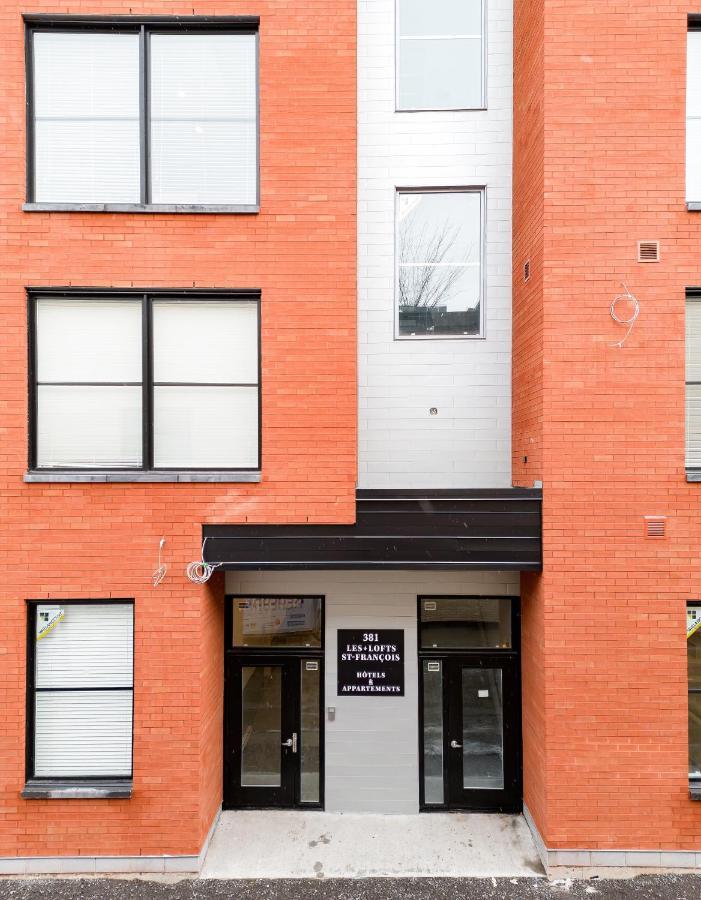 Les Lofts St-Francois - Par Les Lofts Vieux-Quebec Aparthotel ภายนอก รูปภาพ
